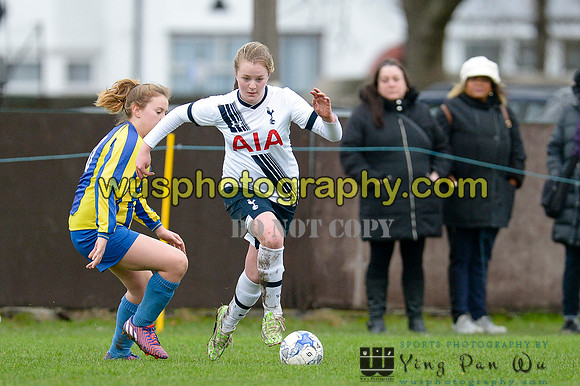 20160206-122116 Tottenham Hotspur Girls U14 v Harvesters FC Girls U14