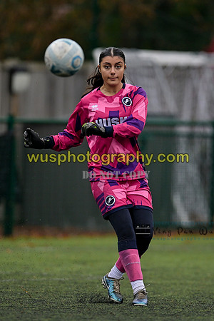 20241026-110708A Millwall Lionesses U16 v Welling United Academy Girls U16