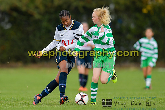 20161002-110237 Tottenham Hotspur Girls U14 v Writtle Minors FC Girls U14
