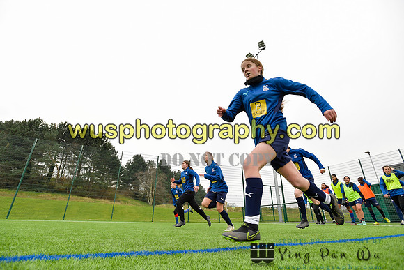 20220122-124452A Crystal Palace FC Girls U14 training