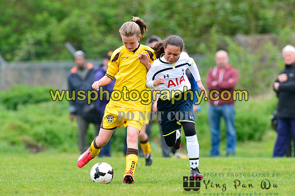20150426-104950 Tottenham Hotspurs Girls U11 v Sutton United Girls U11