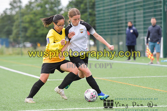 20210821-101218 London Bees Academy U14 v Kent Football United Girls U14