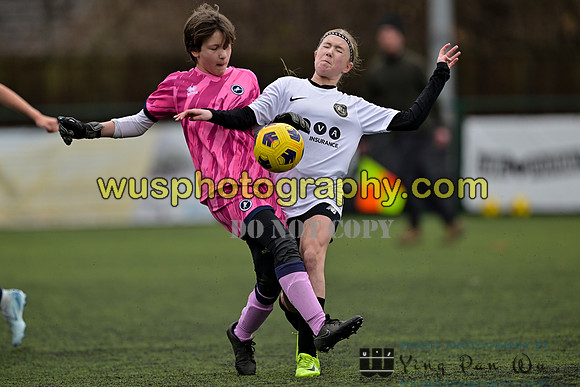 20250222-103601A Millwall Lionesses U12 v New Level Soccer Girls U12