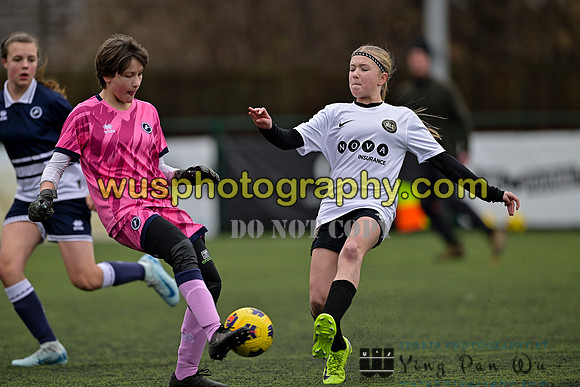 20250222-103600 Millwall Lionesses U12 v New Level Soccer Girls U12