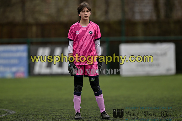 20250222-103153 Millwall Lionesses U12 v New Level Soccer Girls U12