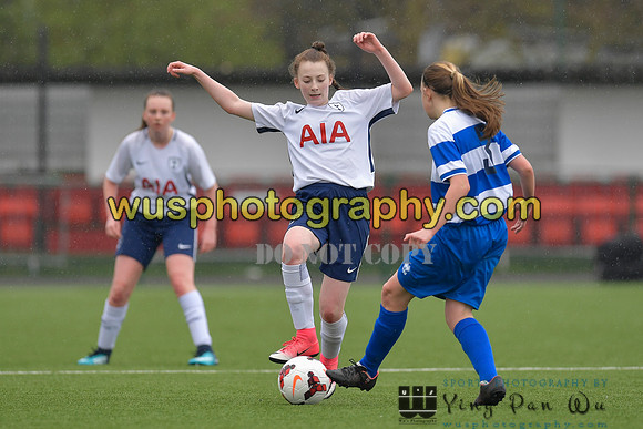 20180415-165313 Queens Park Rangers Girls U16 v Tottenham Hotspur Girls U15