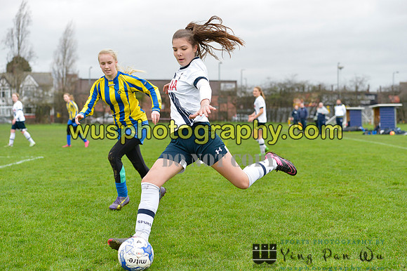 20160206-122906 Tottenham Hotspur Girls U14 v Harvesters FC Girls U14