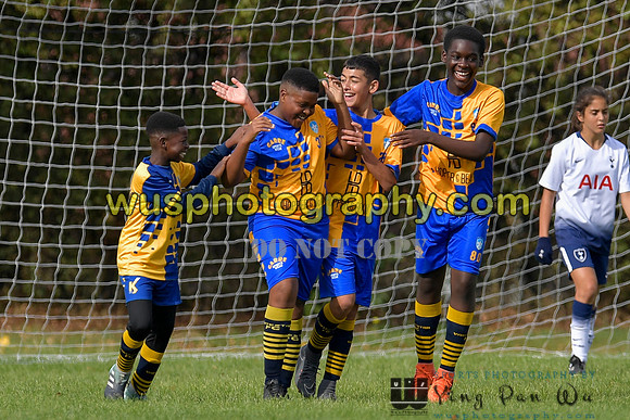 20181007-114848A Tottenham Hotspur Girls U14 v White Star Boys U14