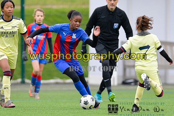 20220122-150520 Crystal Palace FC Girls U12 v Arsenal FC Girls U12