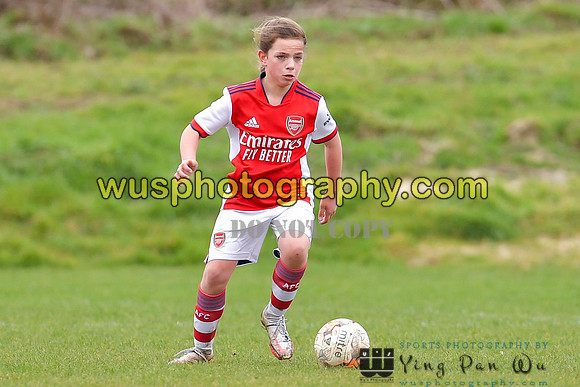 20220305-134440 London Bees Academy U14 v Arsenal FC Girls U13