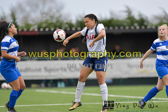 20180415-152342 Queens Park Rangers Girls U16 v Tottenham Hotspur Girls U15