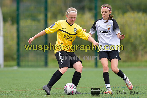 20210821-103832E London Bees Academy U14 v Kent Football United Girls U14