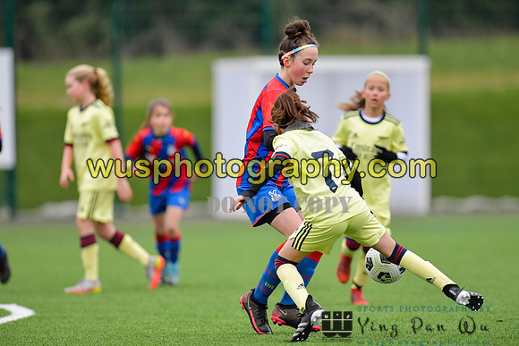 20220122-150258 Crystal Palace FC Girls U12 v Arsenal FC Girls U12