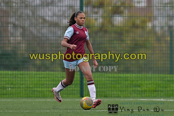 20241109-130728 West Ham United Warriors Girls U16 v Charlton Athletic Academy Girls U16