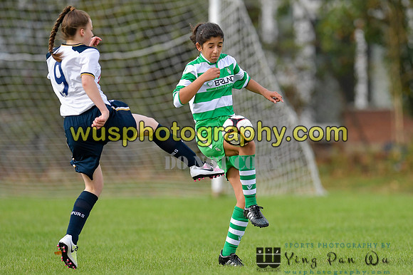 20161002-112210 Tottenham Hotspur Girls U14 v Writtle Minors FC Girls U14