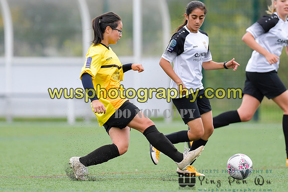 20210821-101742 London Bees Academy U14 v Kent Football United Girls U14
