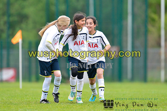 20150426-104240-2 Tottenham Hotspurs Girls U11 v Sutton United Girls U11