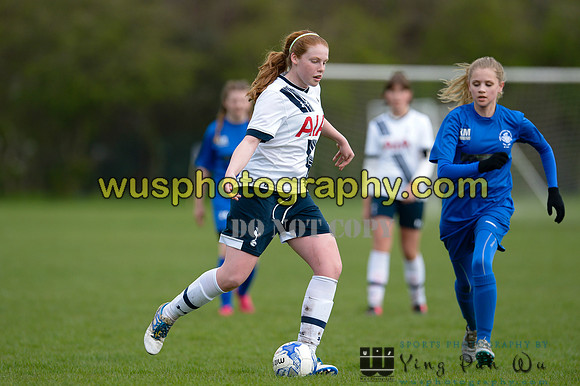 20160409-105208-2 Tottenham Hotspur Girls U14 v Hemel Hempstead Town Girls U14