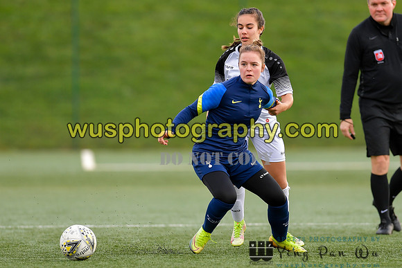 20220129-140945A London Bees Academy U16 v Tottenham Hotspur Women FC JTP U16