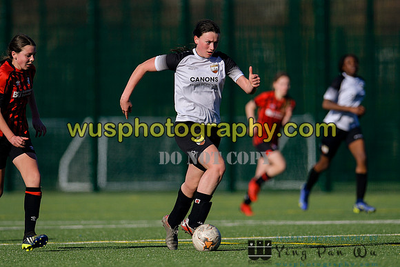 20220319-153355 London Bees Academy U14 v AFC Bournemouth Girls U14
