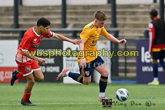 20240504-163925A Woking FC U16 v Ladybridge FC U16