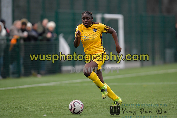 20220123-153943B AFC Leyton v Sutton United Women U21