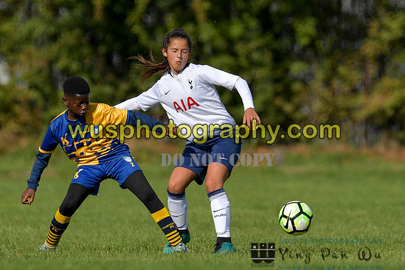 20181007-113141 Tottenham Hotspur Girls U14 v White Star Boys U14