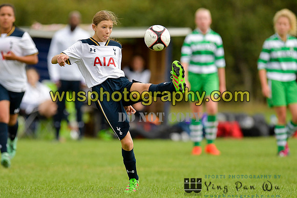 20161002-114836-3 Tottenham Hotspur Girls U14 v Writtle Minors FC Girls U14