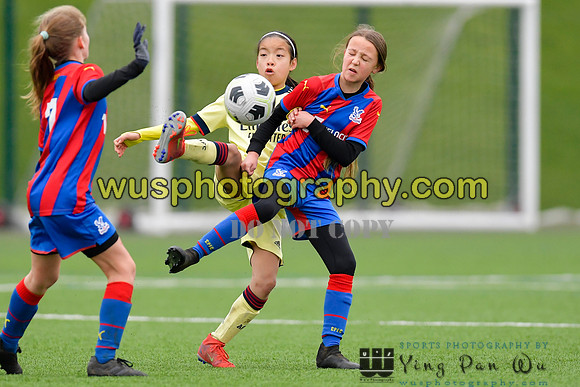 20220122-143845A Crystal Palace FC Girls U12 v Arsenal FC Girls U12