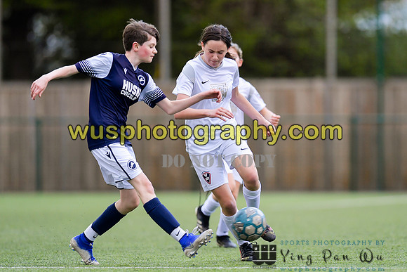 20220413-183231 Millwall Lionesses U14 v Eastern Pennsylvania Youth Soccer