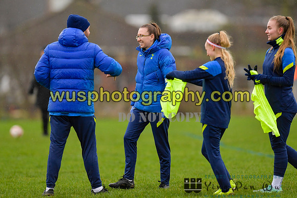 20220108-094423 Tottenham Hotspur Women FC JTP U15 v West Ham United Performance Girls U16