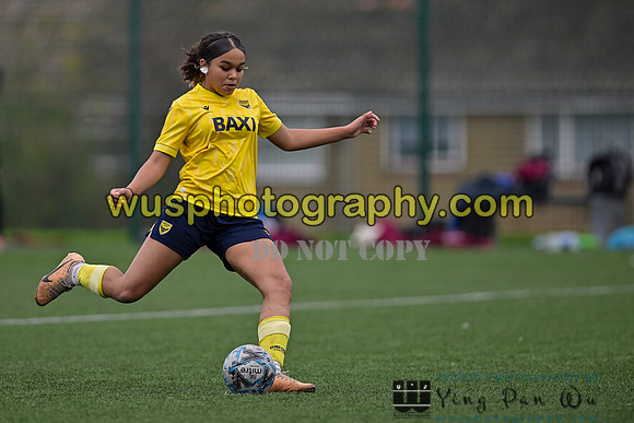 20241109-115456 West Ham United Performance Claret Girls U14 v Oxford United Girls U14
