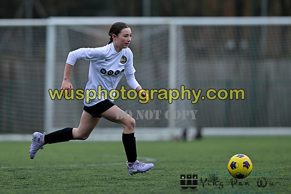 20250222-102909 Millwall Lionesses U12 v New Level Soccer Girls U12