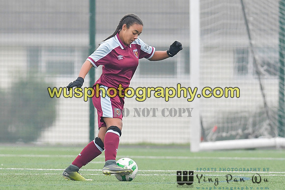 20220115-134600 West Ham United Academy Girls U14 v Notts County FC Girls U14