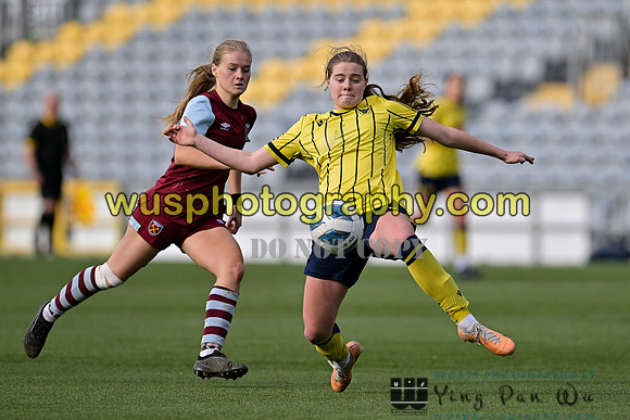 20240420-171544 West Ham United Academy Girls U16 v Oxford United Women U16