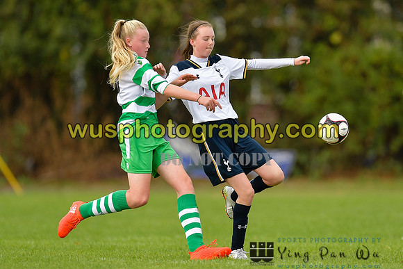 20161002-105410 Tottenham Hotspur Girls U14 v Writtle Minors FC Girls U14