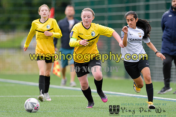 20210821-101452 London Bees Academy U14 v Kent Football United Girls U14