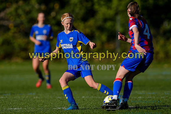 20221015-103903 AFC Wimbledon Girls U14 v Crystal Palace FC Girls U14