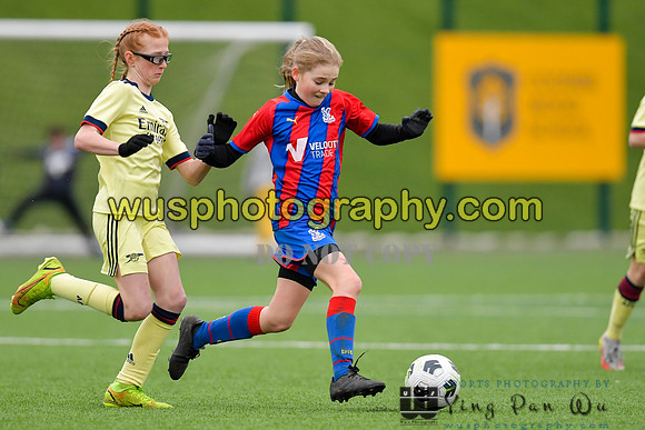 20220122-142918 Crystal Palace FC Girls U12 v Arsenal FC Girls U12