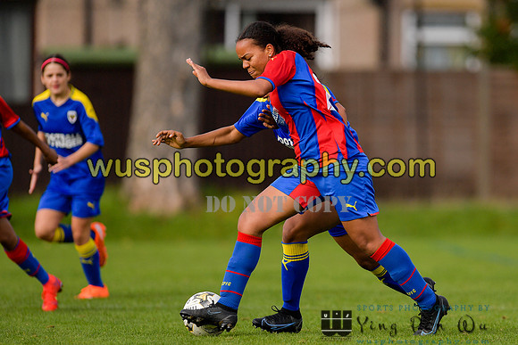 20211017-135006B AFC Wimbledon Girls U16 v Crystal Palace FC Girls U16