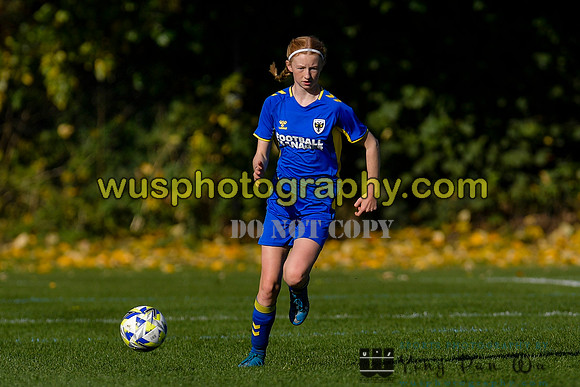 20221015-110929 AFC Wimbledon Girls U14 v Crystal Palace FC Girls U14