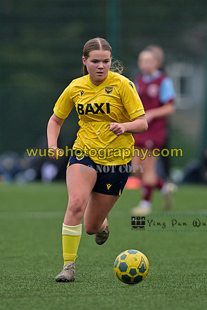 20241109-102157 West Ham United Performance Claret Girls U14 v Oxford United Girls U14