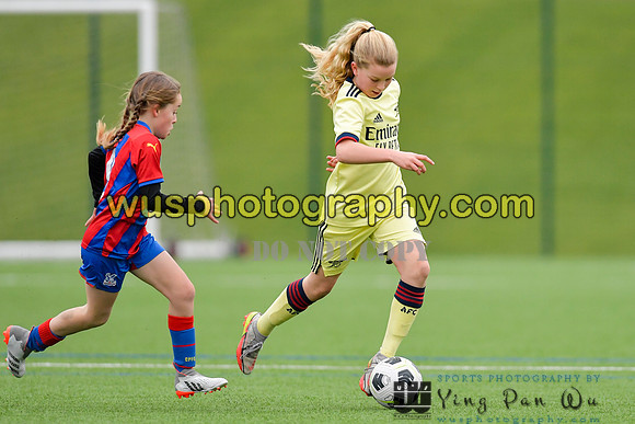 20220122-143732C Crystal Palace FC Girls U12 v Arsenal FC Girls U12