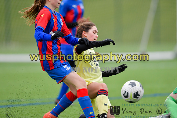 20220122-150657B Crystal Palace FC Girls U12 v Arsenal FC Girls U12