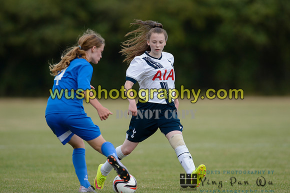 20160820-122331-2 Tottenham Hotspur Girls U14 v Yaxley FC Girls U14