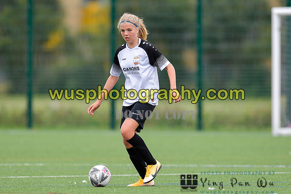 20210821-103646 London Bees Academy U14 v Kent Football United Girls U14