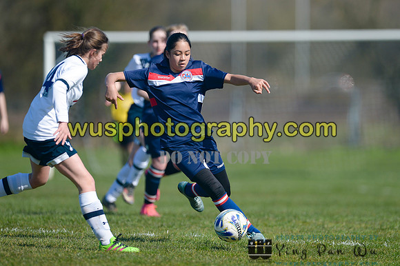 20160402-112819 Denham United Girls U14 v Tottenham Hotspur Girls U14