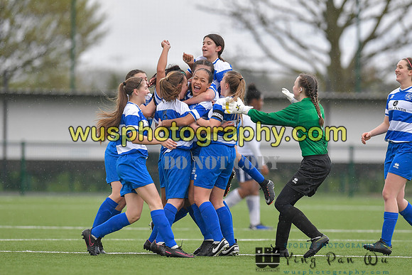 20180415-170053C Queens Park Rangers Girls U16 v Tottenham Hotspur Girls U15