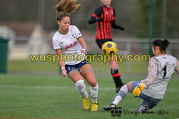 20230201-153545D Tottenham Hotspur Women FC WSL Academy U21 v Ipswich Town Women FC U21
