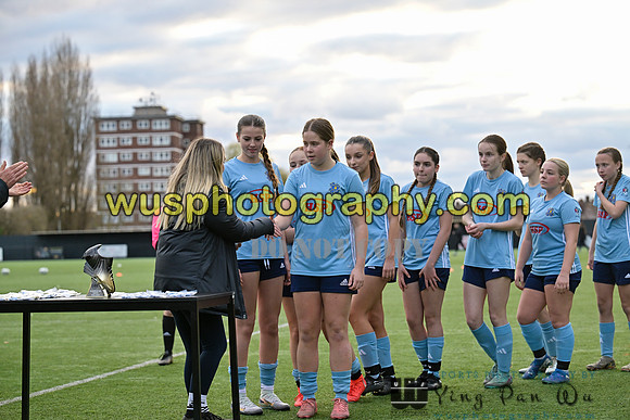 20250316-173214 Cray Wanderers Youth FC Girls U15 v Hashtag United Girls U15